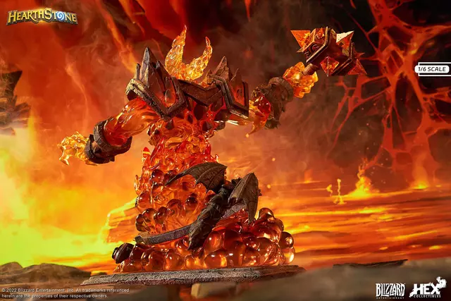 Reservar Estatua Ragnaros the Firelord Hearthstone Statue HEX Collectibles 44 cm Figuras Estándar