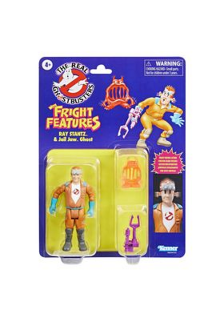 Ray Stantz & Jail Jaw Ghost Retro Action Fig. 13 cm The Real Ghostbusters