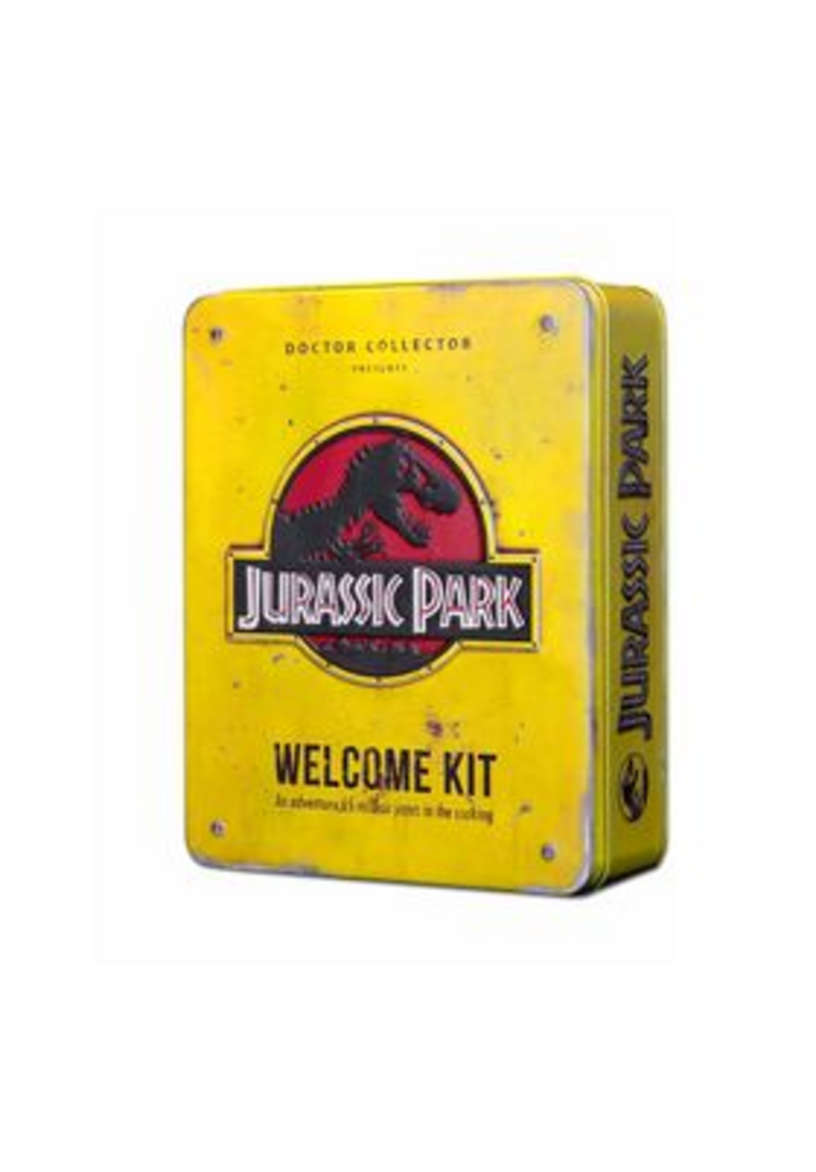 Jurassic park caja metal welcome kit standard re-issue
