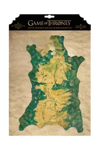 Marcadores Mapa Set Imanes Game Of Thrones Re-Run