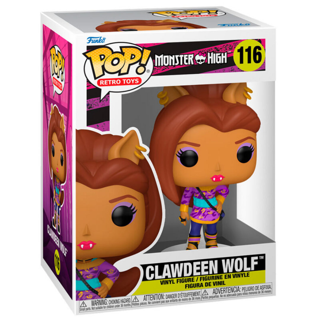 Figura pop monster high clawdeen