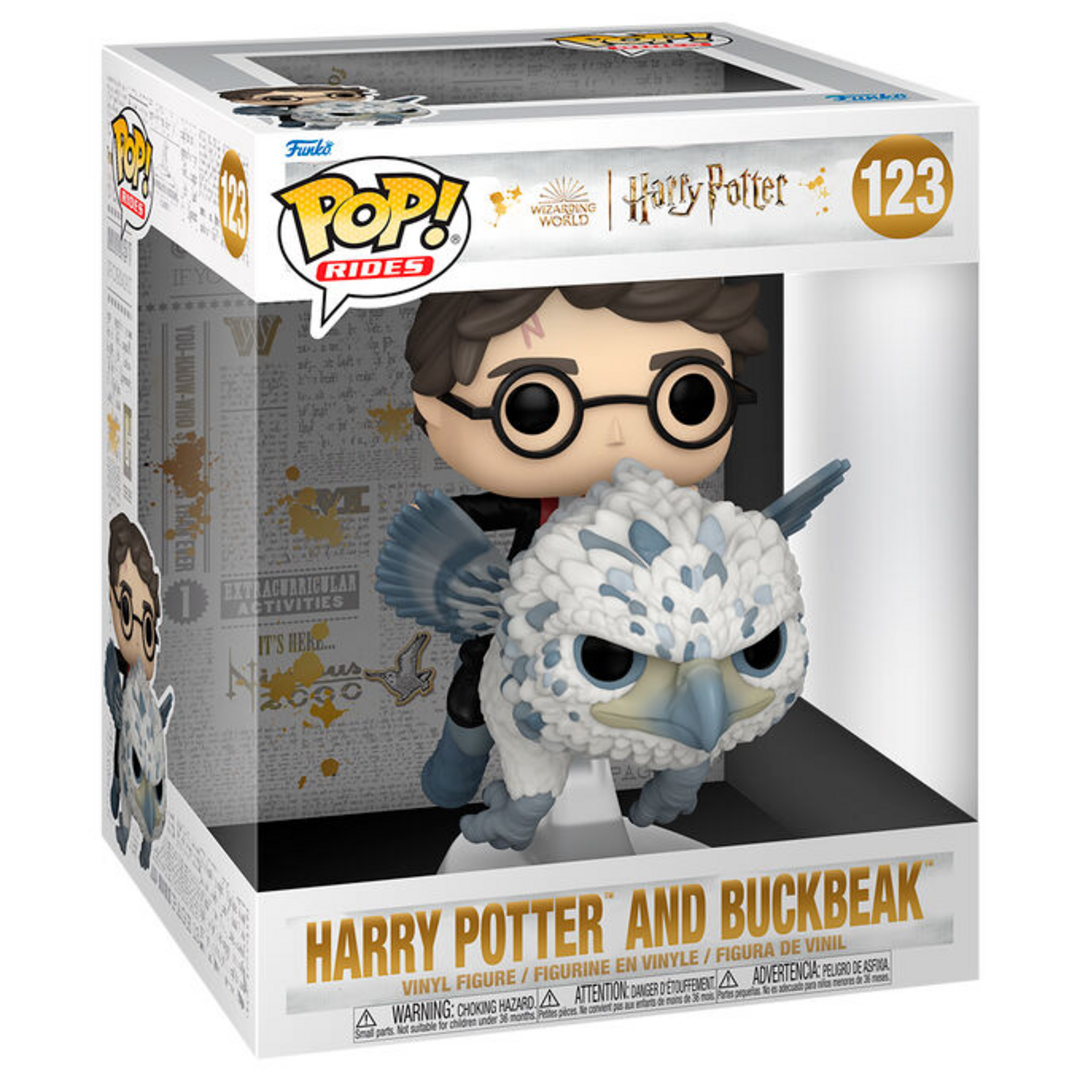 Figura pop rides deluxe harry potter y el prisionero de azkaban - harry potter & buckbeak