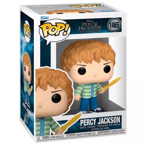 Comprar Figura POP Percy Jackson y los Dioses del Olimpo - Percy Jackson with Riptide Figuras Estándar