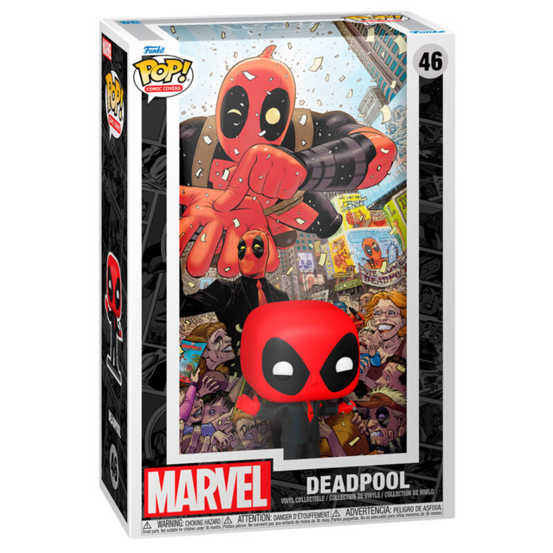Figura pop comic cover marvel deadpool 2025