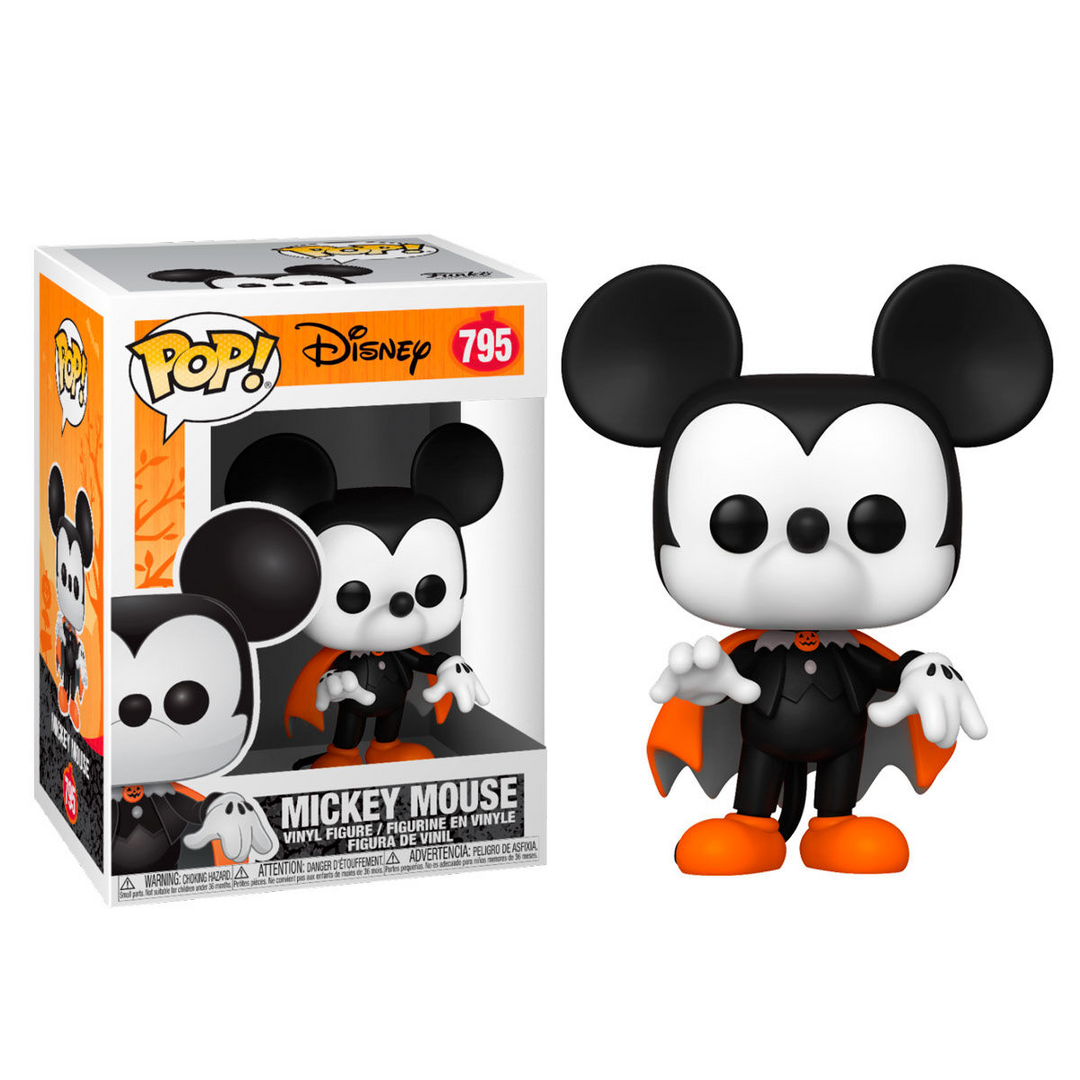 Funko Pop! Disney: Halloween-Spooky Mickey Mouse - Figura de Vinilo Coleccionable - Idea de Regalo- Mercancia Oficial - Juguetes para Niños y Adultos - TV Fans - Muñeco para Coleccionistas