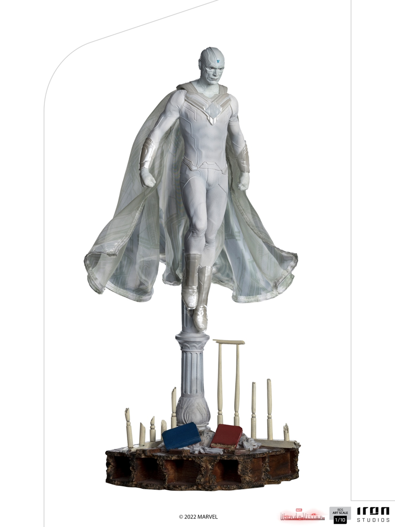 Figura Art Scale Marvel Wandavision Vision Blanco Ep 9