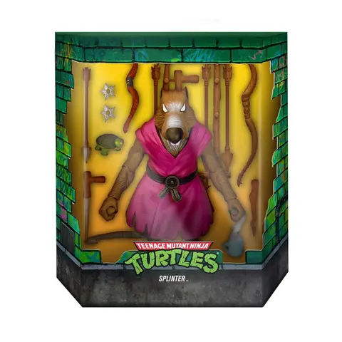Comprar Figura Ultimates Las Tortugas Ninja Splinter Figuras