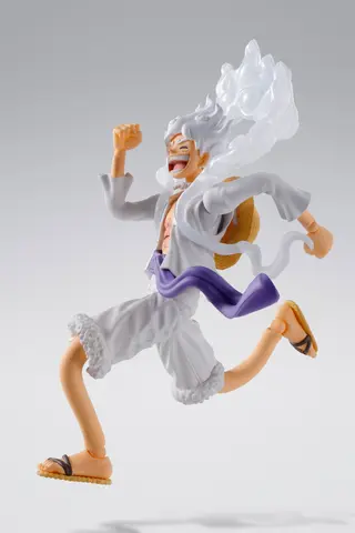 Figura Monkey D. Luffy One Piece Gear 5 SH Figuarts Re-Run Tamashii Nations