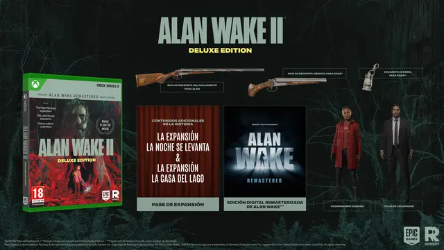 Reservar Alan Wake II Edición Deluxe Xbox Series Deluxe