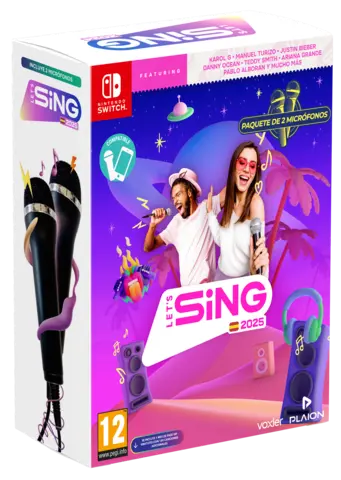 Reservar Let's Sing 2025 + 2 Micrófonos Switch Pack 2 Micros