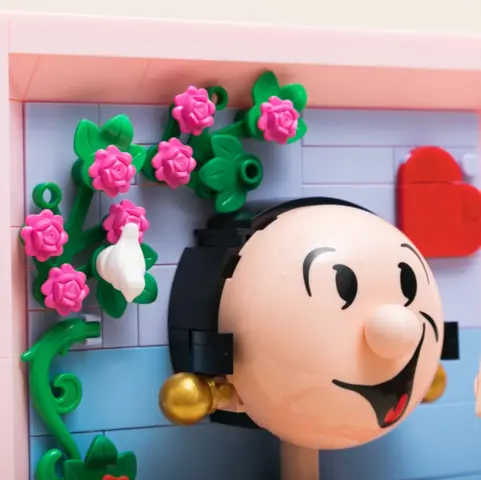 Reservar Olivia 3D Portrait Set Construcción 21 cm Popeye Estándar
