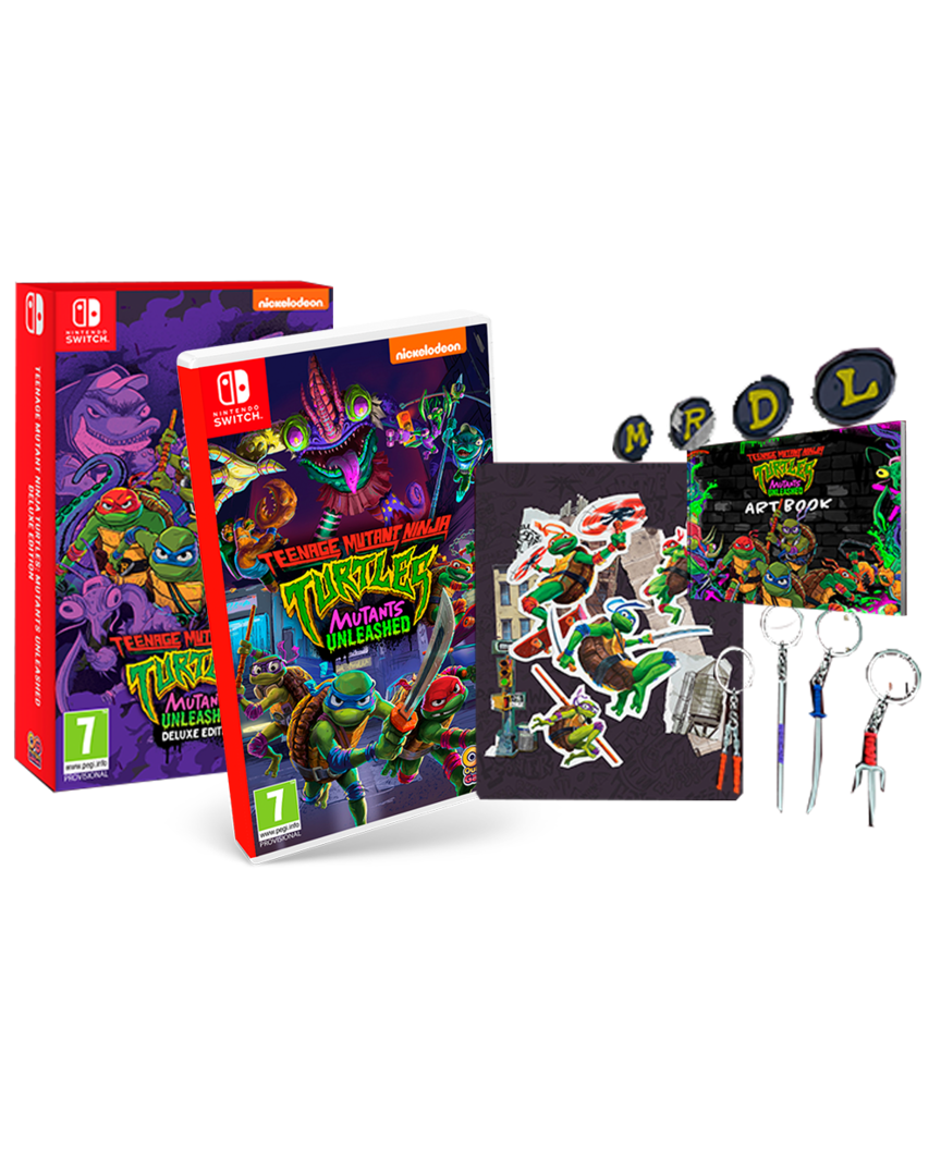 Teenage mutant ninja turtles: mutants unleashed - deluxe edition