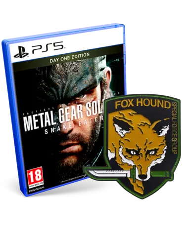 Reservar Metal Gear Solid △ Snake Eater + Insignia Foxhound Edición Limitada PS5 Pack Insignia Foxhound