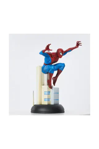 Comprar Leaping Spiderman Exclusiva 25 Aniversario SD Figura Marvel Gallery Figuras