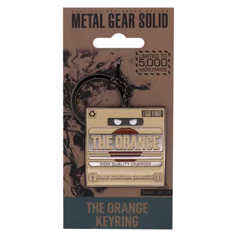 Reservar Llavero Metálico Caja Metal Gear Solid 2 Fanattik Limitada