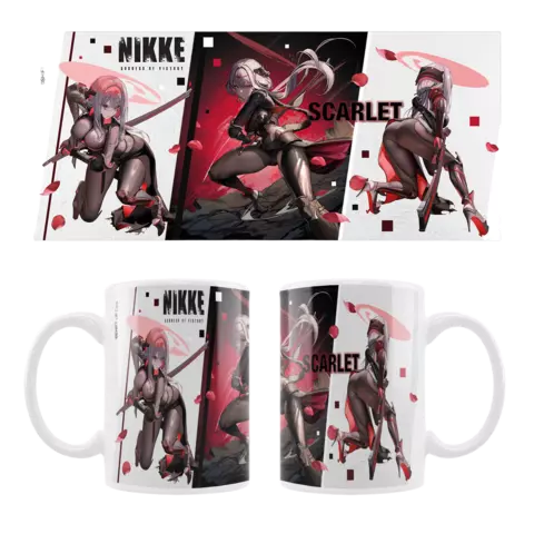 Taza Scarlet Black Shadow Goddess of Victory: Nikke Sakami Merchandise