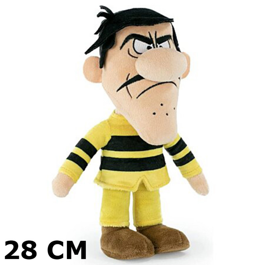 Lucky luke - peluche joe dalton t3 bulk 28cm