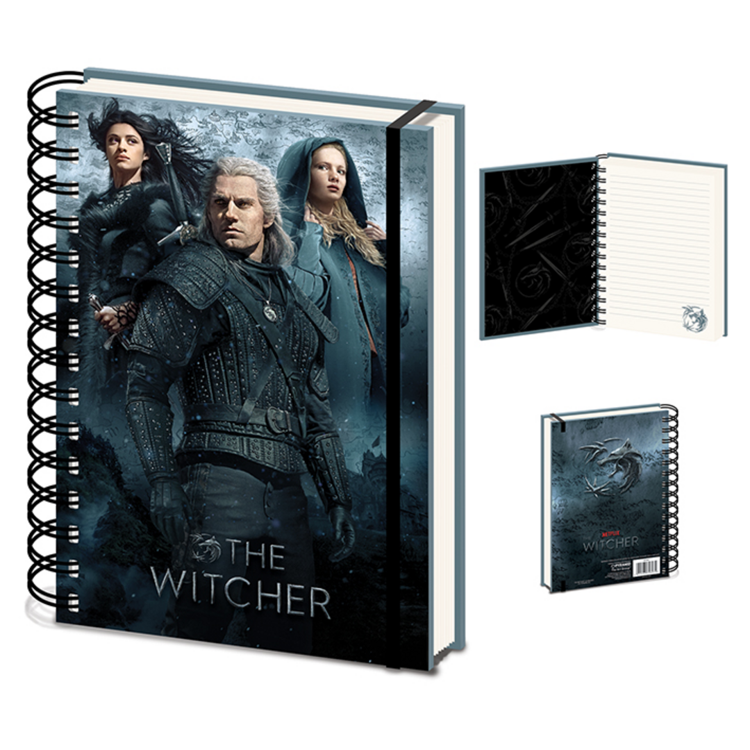 The witcher - cuaderno a5 espiral connected by fate