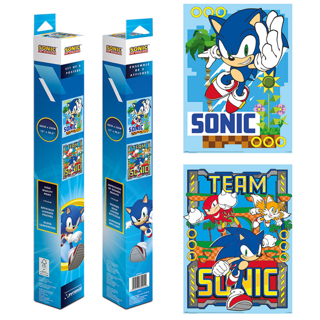 Sonic: The Hedgehog - Póster En Caja