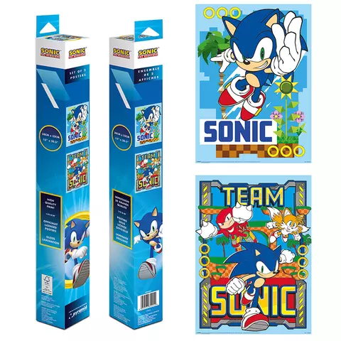 Sonic: The Hedgehog - Póster En Caja