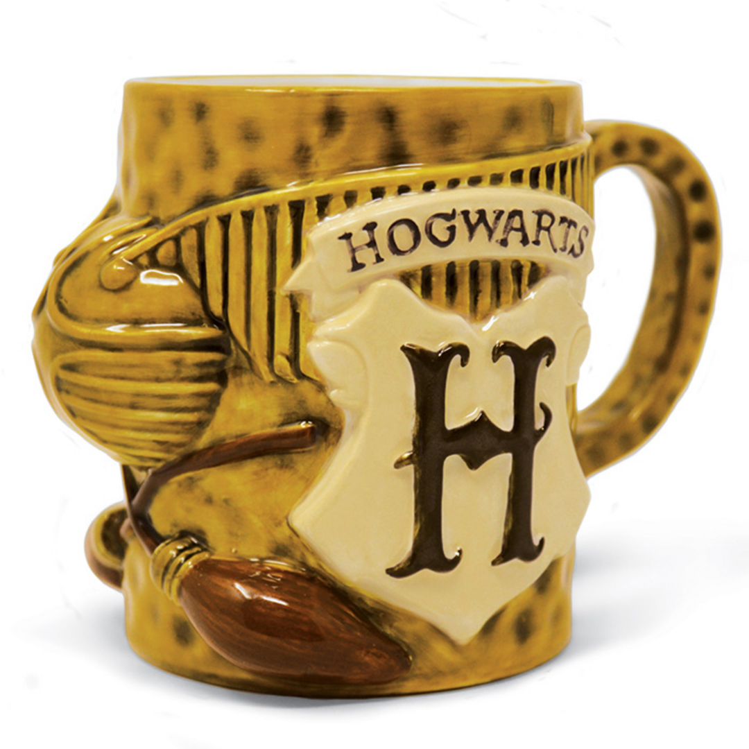 Harry potter - taza esculpida quidditch
