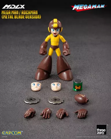 Reservar Figura Mega Man / Rockman (Metal Blade Version) Estatua PVC Mega Man MDLX Action Figure 10 cm Figuras Estándar