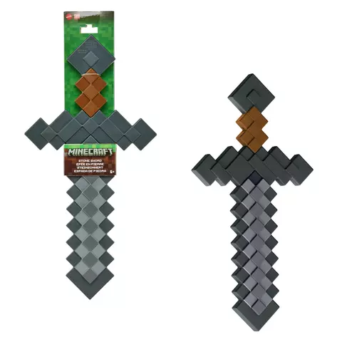 Comprar Réplica Espada de Piedra Minecraft 1/1 Mattel Réplicas Estándar