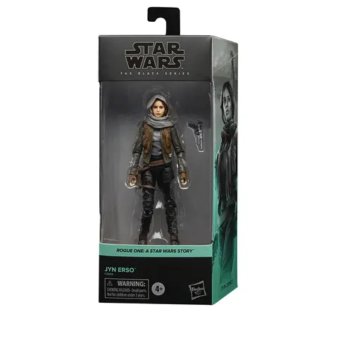 Comprar Figura Star Wars Jyn Erso Serie Black Figuras