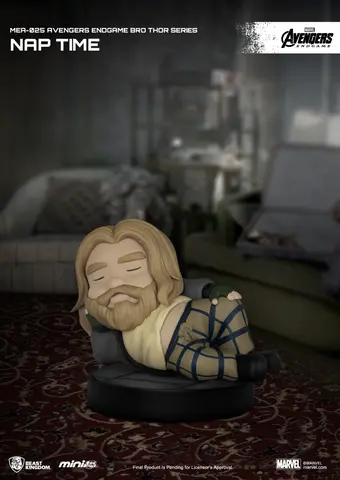 Comprar Figura Mini Egg Attack Marvel Los Vengadores Endgame Bro Thor Siesta Figuras