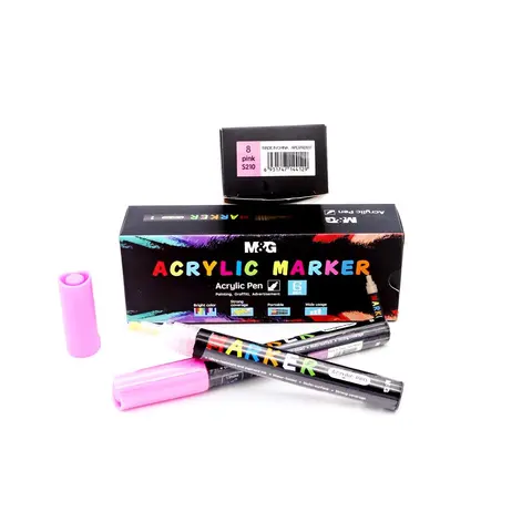 Comprar Set Rotuladores Pintura Acrilica Rosa 8 S210 