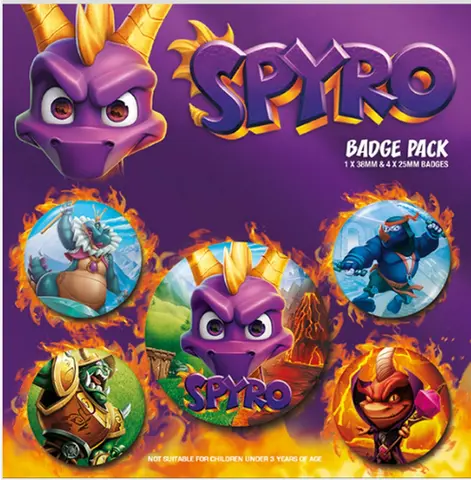 Comprar Set Chapas Spyro 