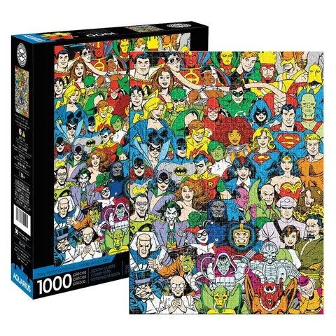 Comprar Puzzle De 1000 Piezas DC Comics Personajes Clasicos 