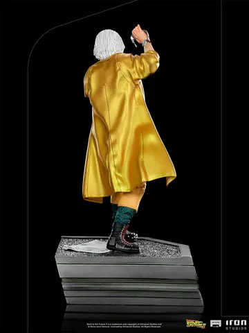 Comprar Figura Art Scale Regreso Al Futuro Ii Doc Brown Figuras
