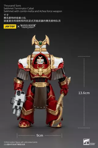 Reservar Figura Exterminador Sekhmet de los Thousand Sons - Warhammer 30K The Horus Heresy JoyToy Figuras Estándar