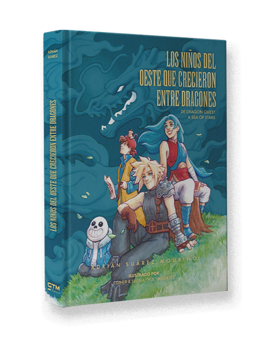 Libro Los niños del oeste que crecieron entre dragones, de Dragon Quest a Sea of Stars