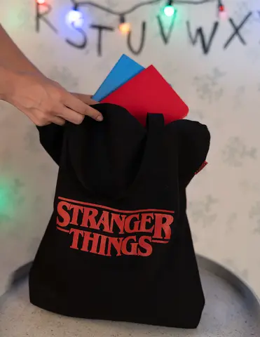Comprar Bolso De Tela Stranger Things Logo 