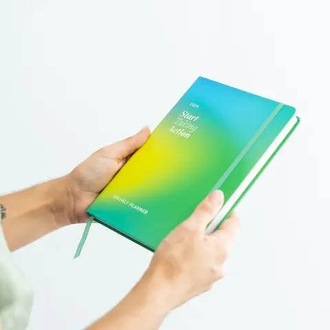Comprar Agenda Anual 2024 Semana Vista A5 Color Fun Equilibrio 