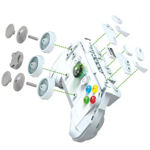 Reservar Consola Xbox 360 Bloques de Construcción con Réplica de Videojuego HALO 3 Figuras de Videojuegos