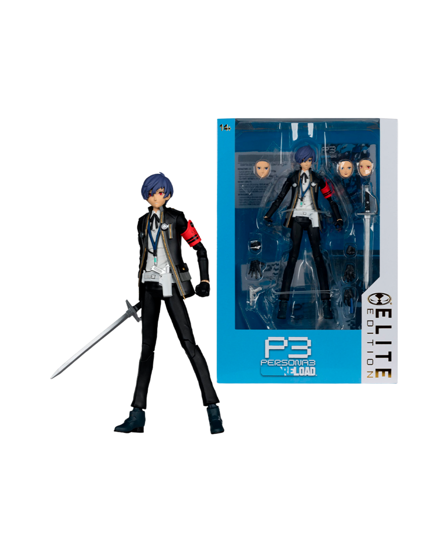 Figura protagonista shin megami tensei: persona 3 elite edition mcfarlane