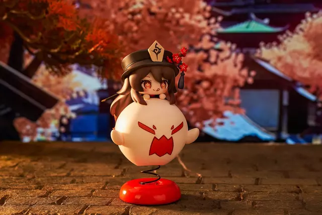 Reservar Figura Hu Tao Genshin Impact Chibi Chara Yurayura Stand Ver. (Re-run) Apex Innovation Figuras Estándar