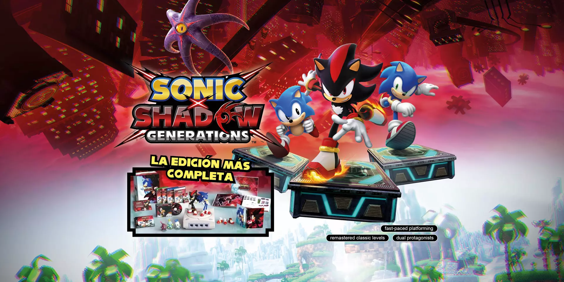 Sonic y Shadows, juntos en la aventura definitiva