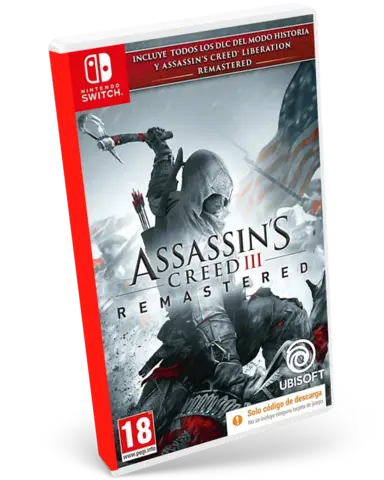 Comprar Assassin's Creed 3 + Assassin's Creed Liberation Remaster (Código de descarga) Switch Estándar | Código Descarga