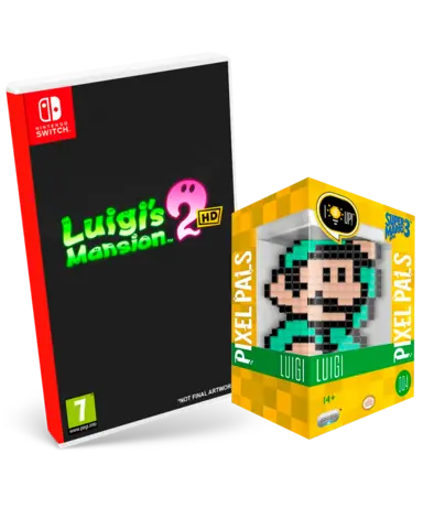 Reservar Luigi's Mansion 2 HD: Dark Moon + Pixel Pals Luigi Switch Pack Pixel Pals