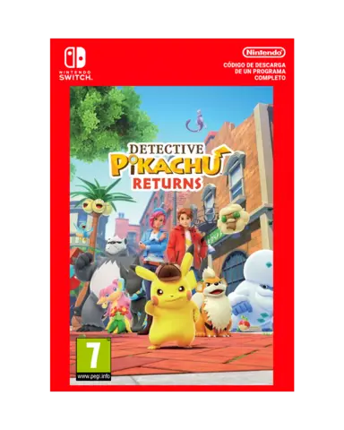Comprar Detective Pikachu: El Regreso Switch Estándar