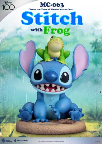 Comprar Figura Master Craft Disney Stitch Con Rana Figuras