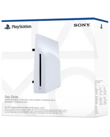 Sony Unidad de Disco para PlayStation Slim Edición Digital