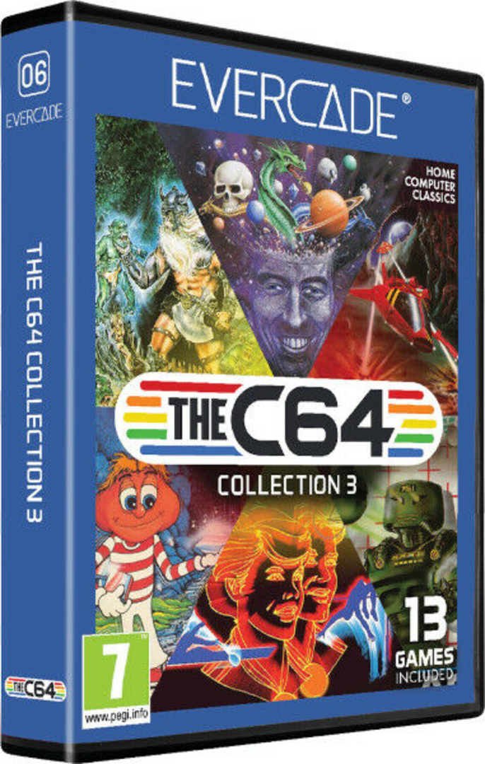 Cartucho evercade c64 collection 3