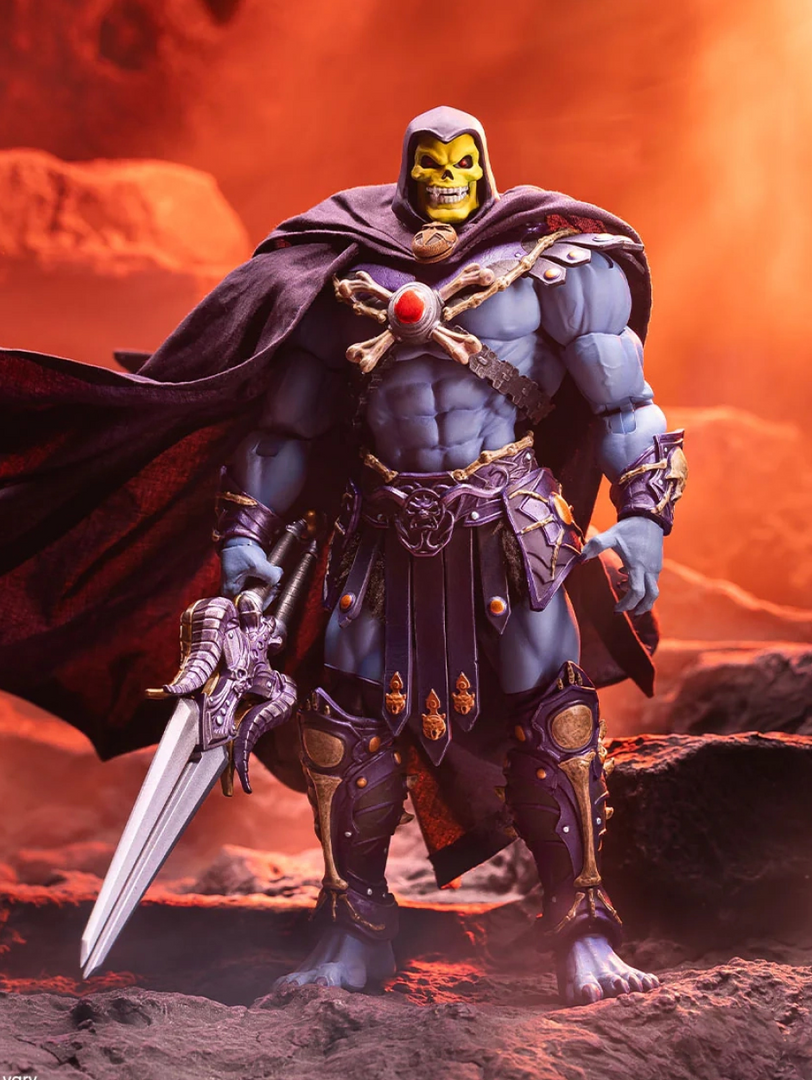 Figura skeletor masters of the universe 200x 1/12 mondo