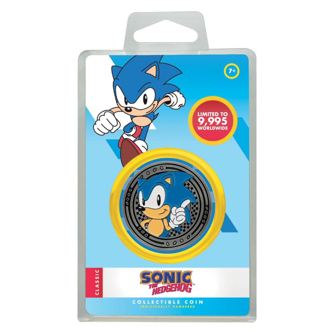 Moneda sonic & tails sonic the hedgehog edición limitada fanattik