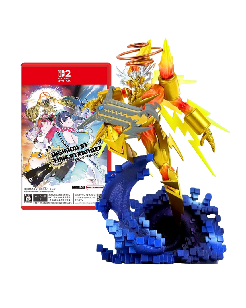 Digimon story: time stranger [edición limitada con figura] gkc (multi-lenguaje) - imp jpn